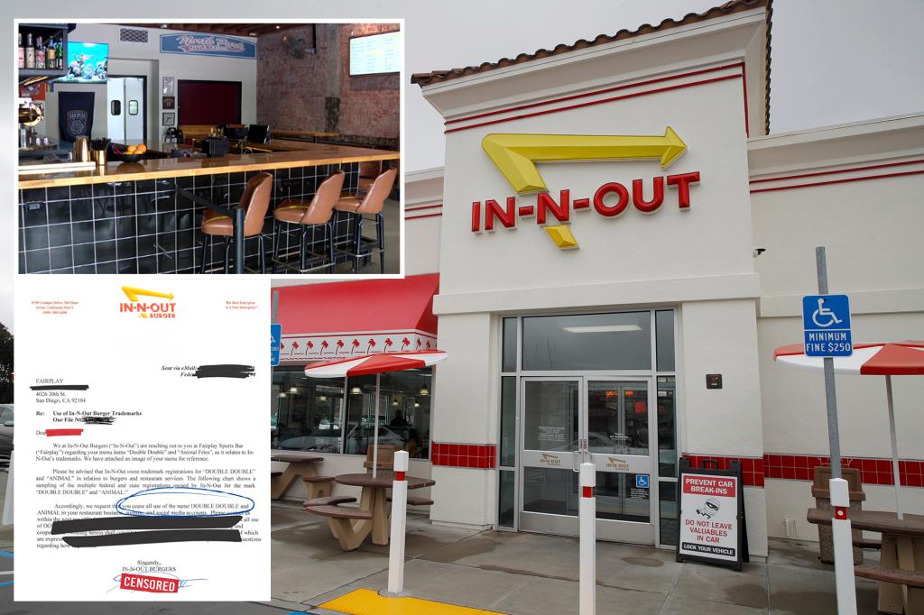 California bar mocks popular burger chain's cease-and-desist letter: 'Kick to be recognized'